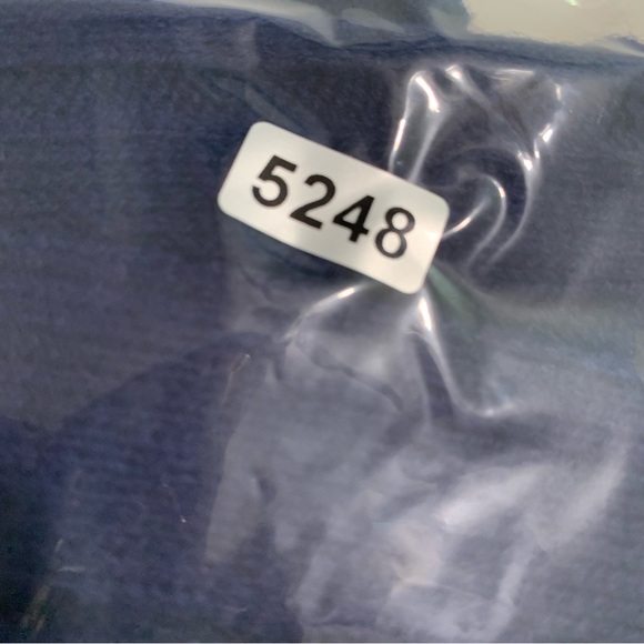 Vintage Montgomery Wards Navy Blue Sleeveless Cable Knit Sweater Vest Medium - Picture 11 of 11